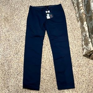 Ted Baker - Navy Dress Slim Fit Dress Pants - Medium - Mens